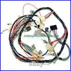 Dash wiring harness 57 Chevy 150 210 bel air nomad deluxe with radio & heater