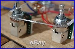 Epiphone Les Paul Pro Wiring Harness Coil Split and Phase Shift Push Pull NEW