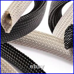 Expandable Braided Cable Sleeving 3-50mm Wire Harness, Auto, Sheathing Black