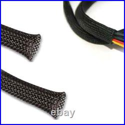 Expandable Braided Sleeving Braid Cable Wiring Harness Loom Protection Black Expandable Braided Sleeving Braid Cable Wiring Harness Loom Protection Black