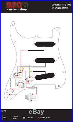 Fender Custom Shop'54 Stratocaster Guitar Pickup Set withFree Wiring Harness