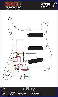 Fender Custom Shop'69 Stratocaster Pickup Set Plus 5 Way Wiring harness