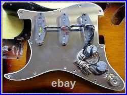 Fender Stratocaster drop in FULLY LOADED pickguard wiring kit loom harness