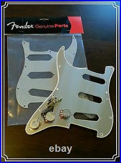 Fender Stratocaster drop in FULLY LOADED pickguard wiring kit loom harness