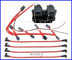 Fits Mazda RX-8 RX8 Smart IGNITION Coil 10mm Wires with Harness & Mounting Bracket
