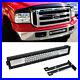Flood_Spot_Beam_LED_Light_Bar_with_Lower_Bumper_Bracket_Wire_For_99_07_F250_F350_01_bfpp