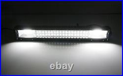 Flood/Spot Beam LED Light Bar with Lower Bumper Bracket, Wire For 99-07 F250 F350