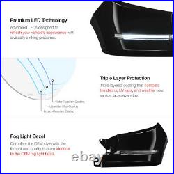For 2014-2021 Toyota Tundra NEON TUBE Headlight Bumper DRL LED Foglights Lamps