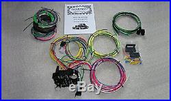 Gearhead USA GM 21 Circuit Street Rat Rod Universal Color Wiring Kit