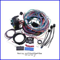 Generic 12 Circuit Wiring Harness Kit Sturdy Street Rod Wiring Harness