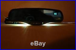 Gentex Auto Dimming Rear view Mirror Compass and LED Map Lights GNTX-221 Pigtail