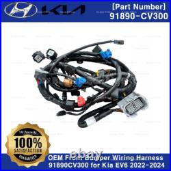 Genuine OEM Front Bumper Wiring Harness 91890CV300 for Kia EV6 2022-2024