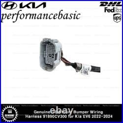 Genuine OEM Front Bumper Wiring Harness 91890CV300 for Kia EV6 2022-2024
