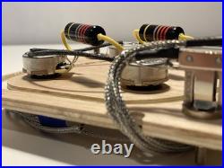 Gibson Les Paul Hand Wired Harness CTS & Bumblebee PIO Caps -Switchcraft