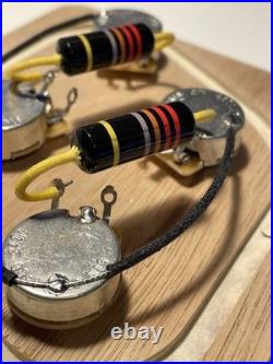 Gibson Les Paul Hand Wired Harness CTS & Bumblebee PIO Caps -Switchcraft