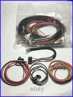 Harley Panhead 1949-54 Wiring Harness With Wired Lamp Harnesses & Switches USA