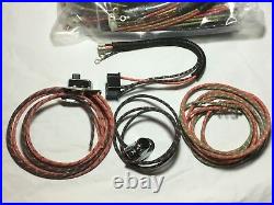 Harley Panhead 1949-54 Wiring Harness With Wired Lamp Harnesses & Switches USA