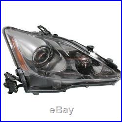 Headlight For 2006 2007 2008 Lexus IS250 Right With Wiring Harness
