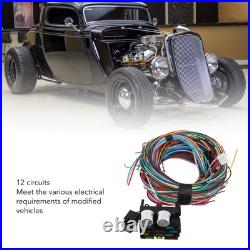 Hot 12 Circuit Wiring Harness Kit Heat Resistant Universal Automotive Wire Hot 12 Circuit Wiring Harness Kit Heat Resistant Universal Automotive Wire