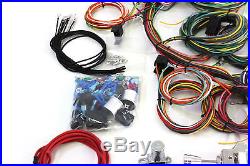 Hot Rod Eazy Wiring Harness 22 Circuit Complete A To Z + H/light & Dipper Switch