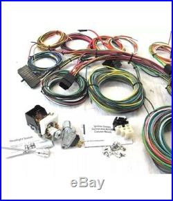 Hot Rod universal 22 Circuit Wiring Harness kit easy painless install