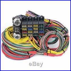 JEGS 10405 Universal Wiring Harness 20-Circuit 16-Fuse