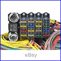 JEGS 10405 Universal Wiring Harness 20-Circuit 16-Fuse