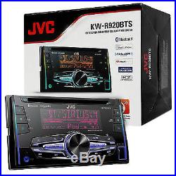 JVC Double Din Bluetooth USB CD Player Car Radio Install Mount Kit Wire Harness