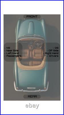 Jaguar E-Type S1-3 Bonnet Wiring Harness Connector 8 pin 1961-1975 C16921