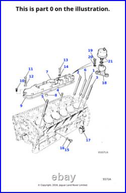 Jaguar Genuine Engine Harness Link Lead Cable Wire Wiring Connector LMD3325BA