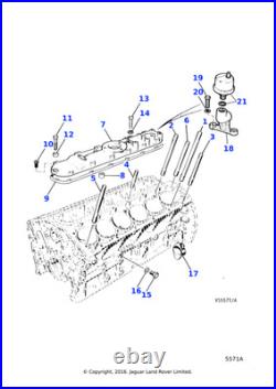Jaguar Genuine Engine Harness Link Lead Cable Wire Wiring Connector LMD3325BA