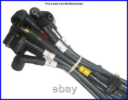 Jaguar Genuine High Tension Lead Kit Cable Wire Wiring Harness Loom jlm11016