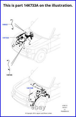 Land Rover Genuine Wire Wiring Harness Fits Range Rover 2010-2012 LR031013