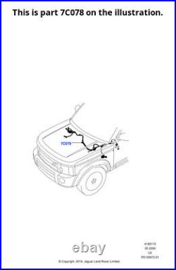 Land Rover Genuine Wiring Harness Fits Discovery 3 2005-2009 Classic YMD505790