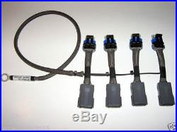 MAZDA RX8 D585 LS2 4x Iginition Coils+Harness Adaptor +4x Spark Plugs+Wire Set
