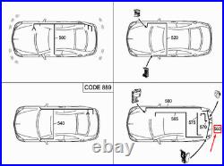 MERCEDES-BENZ E Coupe C207 Trunk Lid Wiring Harness A2075407832 NEW