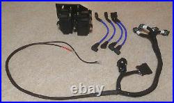 Mazda RX-7 93-5 IGN1A ignition coil upgrade + NGK spark plug wires + harness AEM