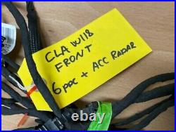 Mercedes CLA C118 W118 Parking Sensor Wiring Harness Loom Front Bumper Genuine