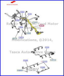 New Oem Engine Wiring Harness 2003-04 Ford F Series Sd Excursion #3c3z-12b637-ba