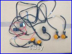 New Universal Motorcycle 4 X Indicators Wiring Loom Harness 6v Relay Flasher