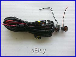 OEM Fog Light Lamp Assy Complete Wiring Harness For 13-16 Hyundai Genesis Coupe