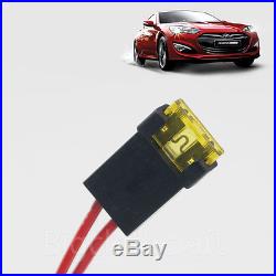OEM LED Fog Light Lamp Complete Kit, Wiring Harness for Hyundai Genesis Coupe2013