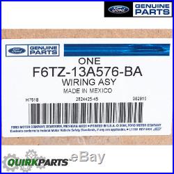 OEM NEW 7 Pin Trailer Towing Connector Wiring Harness F-Series F6TZ-13A576-BA