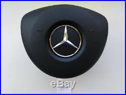 Oem Mercedes A W176 C W205 Cla W117 Cls W218 Gla Gle Black Steering Wheel Airbag