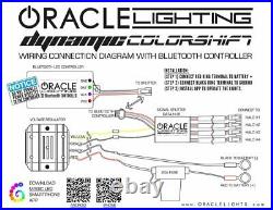 Oracle Dynamic ColorSHIFT LED Headlight Halo Kit For 2010-2013 Chevy Camaro