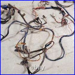 Original 1972 MG Midget Main Circuit Wiring Harness Vintage Wire OEM