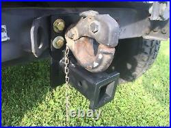 Original Humvee (tm) Wiring Harness + M998 Pinball Hitch For Civilian Trailer