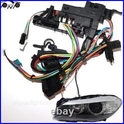 Pair for BMW 5' F07 F10 F18 Adaptive Xenon Headlight Internal Wiring Harness ECE