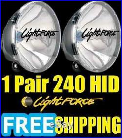 Pair of 240 HID LIGHTFORCE Driving Light Force 12v 35 watts Off Road Light force