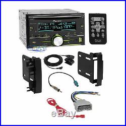 Pioneer Car Radio Stereo Dash Kit Wire Harness for 2007-14 Chrysler Dodge Jeep